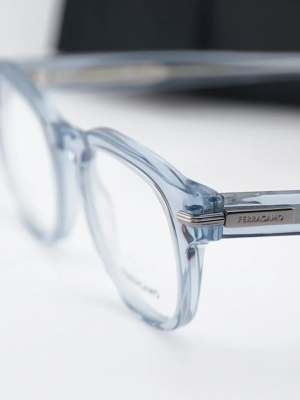 Salvatore Ferragamo SF3033 450 Square Eyeglasses 50mm – Azure